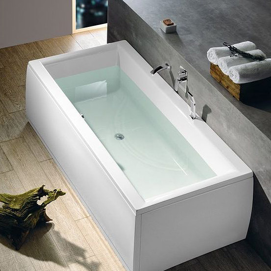 Polysan Cleo wanna prostokątna 180x80 cm biała 95611