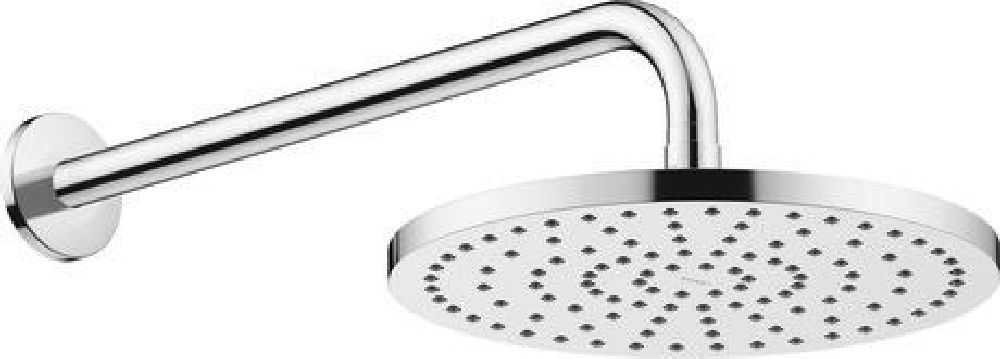 Duravit Universal deszczownica z ramieniem 25x25 cm okrągła chrom UV0752001010