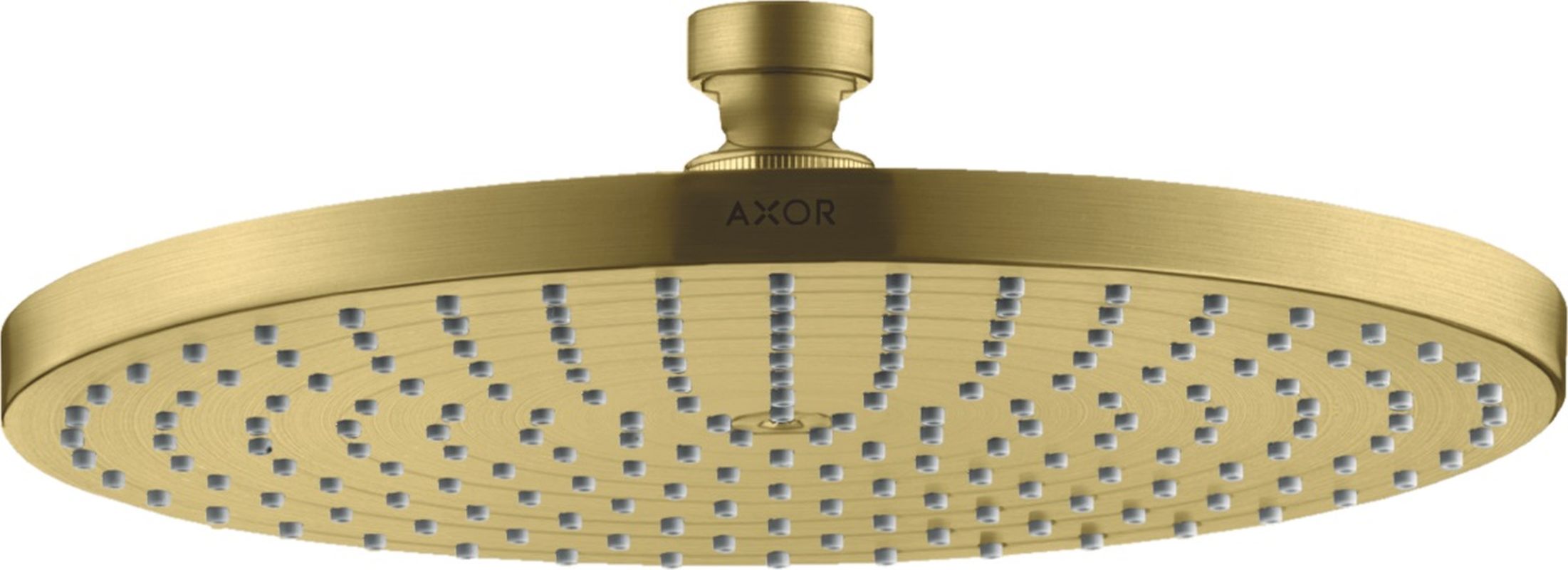 Axor Starck deszczownica 24 cm okrągła mosiądz szczotkowany 28494950