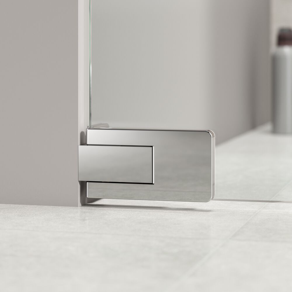 Sealskin Pure drzwi prysznicowe 100 cm uchylne chrom połysk/szkło przezroczyste PU141006265100