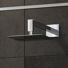 Oltens Sondera (S) Lagan (S) deszczownica 30 cm kwadratowa z ramieniem ściennym chrom 36015100 - Wysyłka w 24h