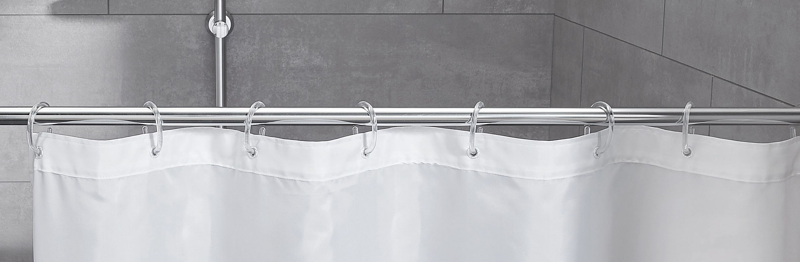 Kleine Wolke DV-Ringe kółka zasłon prysznicowych 12 szt przezroczysty 0268000000