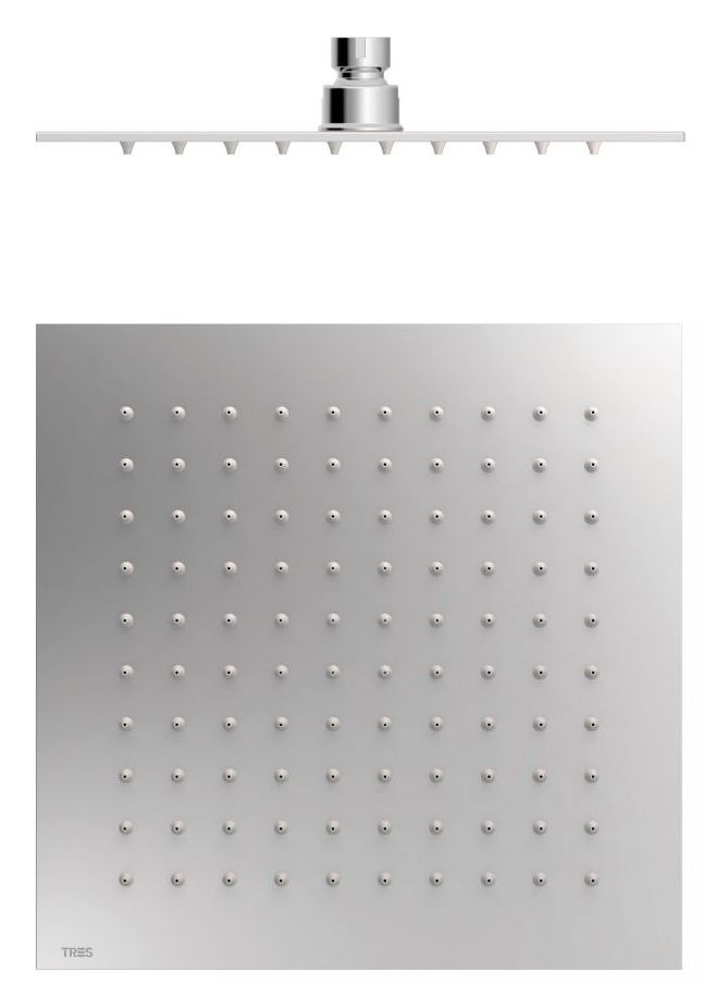 Tres deszczownica 25 cm kwadratowa chrom 134315011