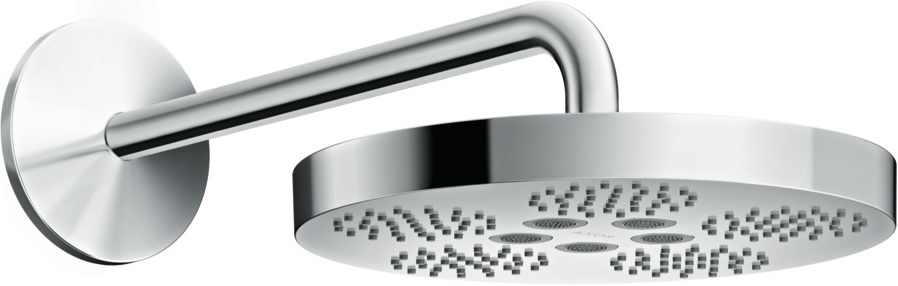 Axor One deszczownica 1 jet z ramieniem 28x28 cm okrągła chrom 48491000