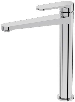 LaVita Cetus bateria umywalkowa stojąca wysoka chrom