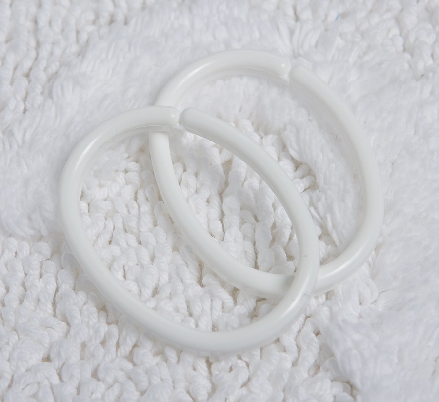 Sealskin Clips Ring kółka do zasłon 12 szt białe 252060210