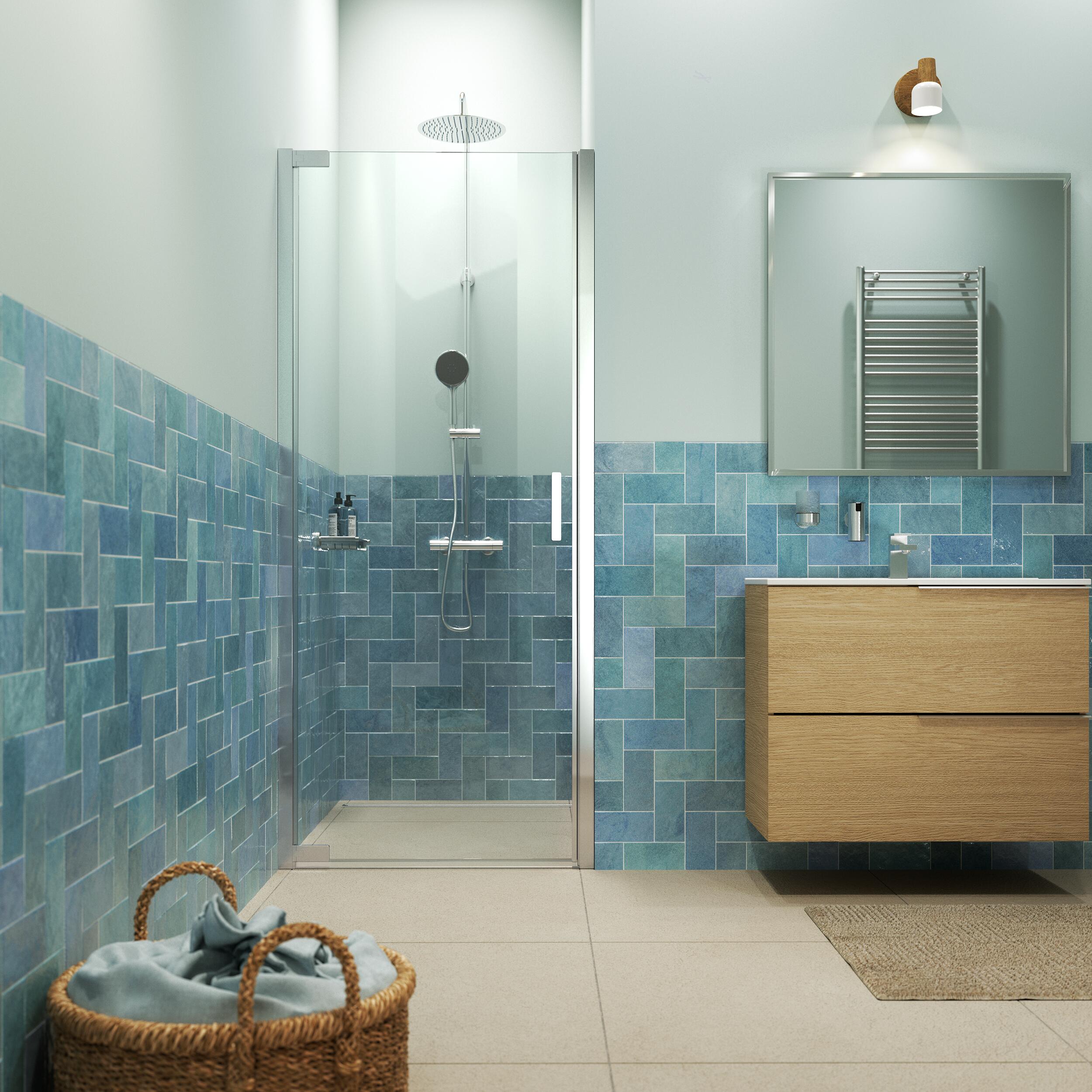 Sealskin INC drzwi prysznicowe 100 cm uchylne chrom połysk/szkło przezroczyste XI201006265100