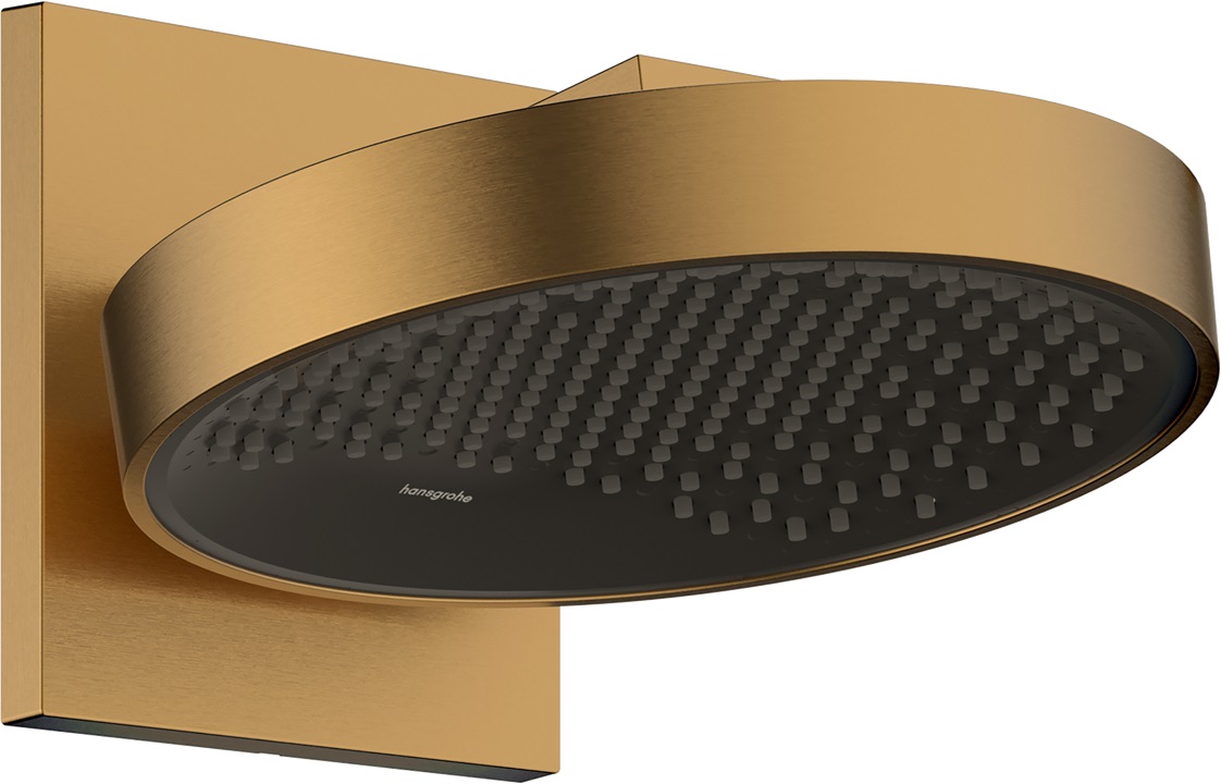 Hansgrohe Rainfinity deszczownica z ramieniem 25 cm okrągła brąz szczotkowany 26226140