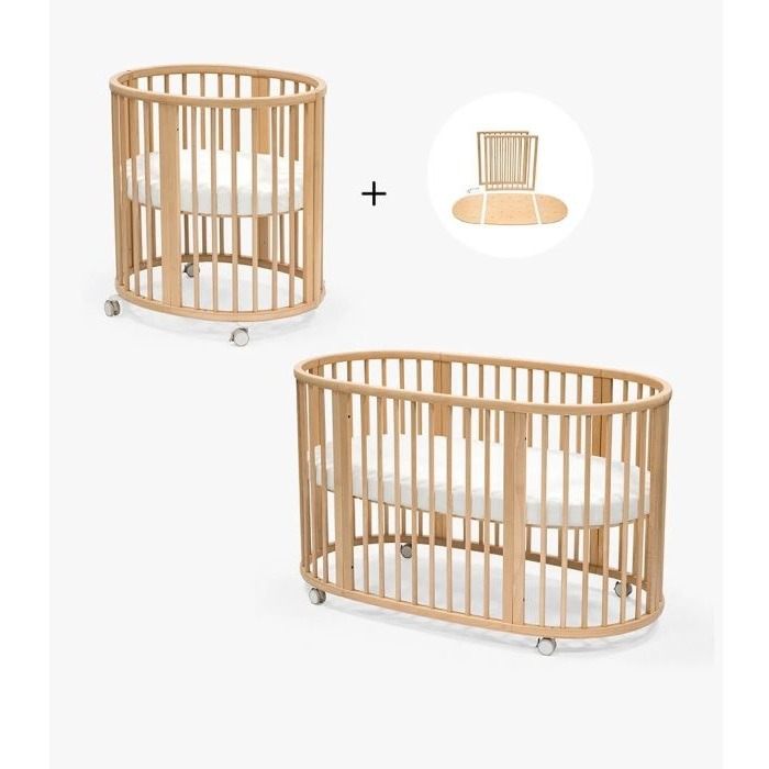 Stokke Sleepi V3 Complete Bundle - kompletny zestaw Sleepi-Natural-Lavender
