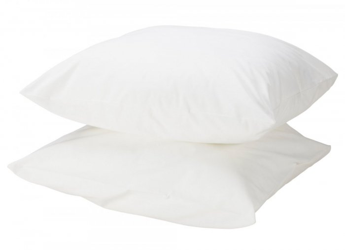 Poszewka biała hotelowa na zakład 50x60 Promyk