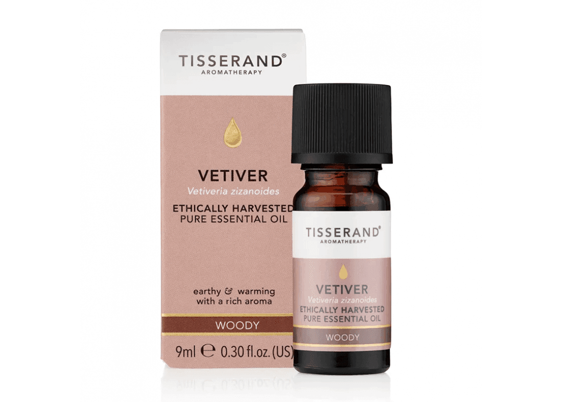 TISSERAND AROMATHERAPY Wetyweria Vetiveria Zizanoides Zebrana w sposób etyczny (9 ml / 0,3 uncji)
