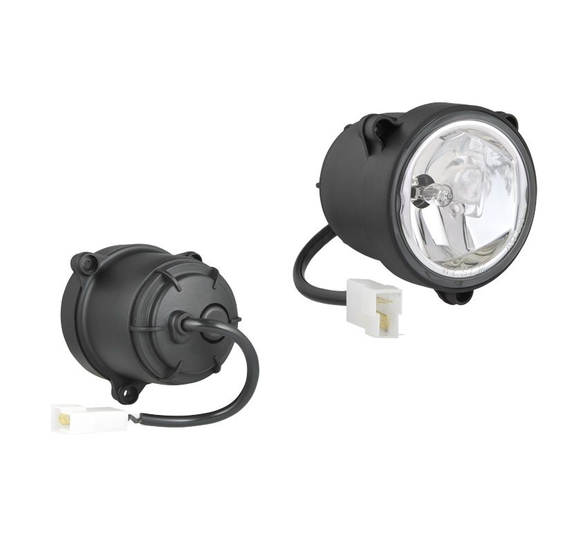 Halogenowa lampa robocza przewód i złączem AMP Faston z żarówką H3 12V LOR6.41564 Wesem