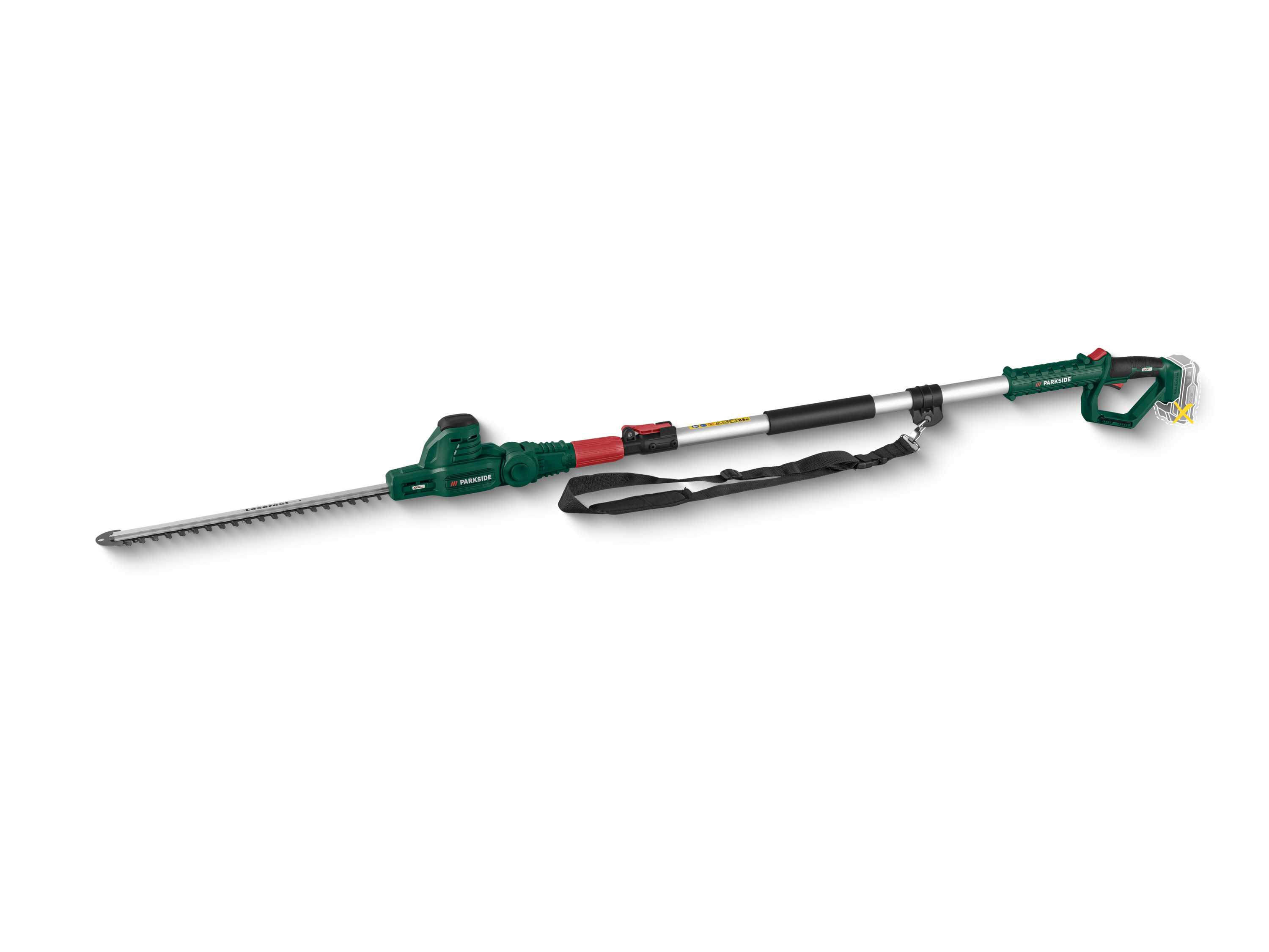 Parkside Akumulatorowe, teleskopowe nożyce do żywopłotu 20 V, Pthsa 20-Li B3, bez akumulatora i ładowarki
