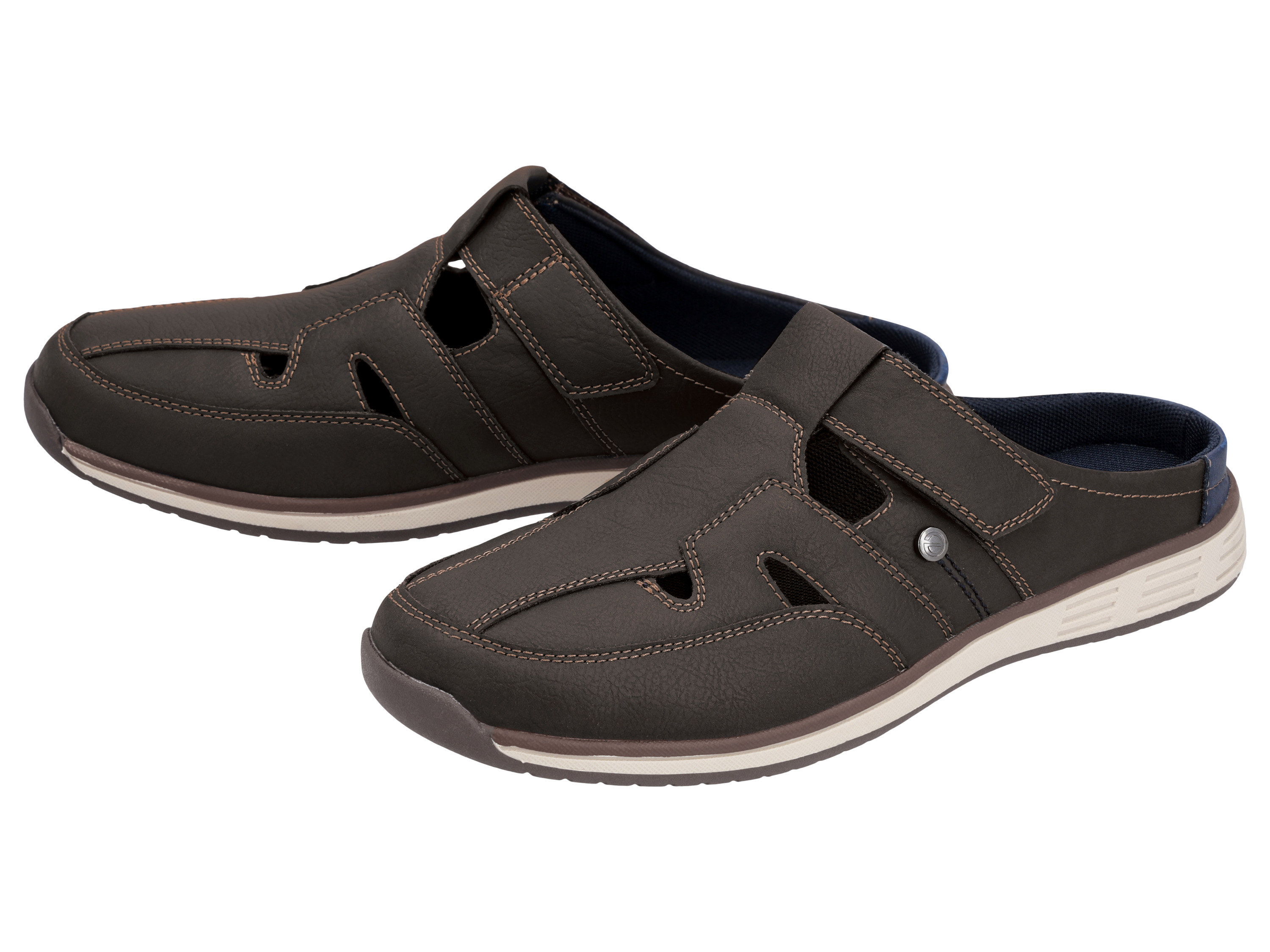 esmara Men Saboty męskie Brązowy, 45