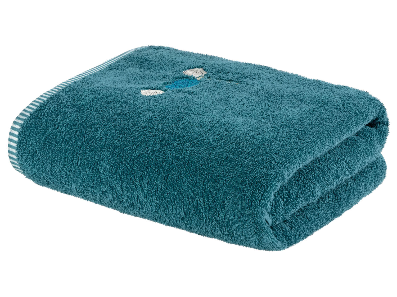 Livarno home Ręcznik frotté 100 x 150 cm, 1 sztuka Petrol