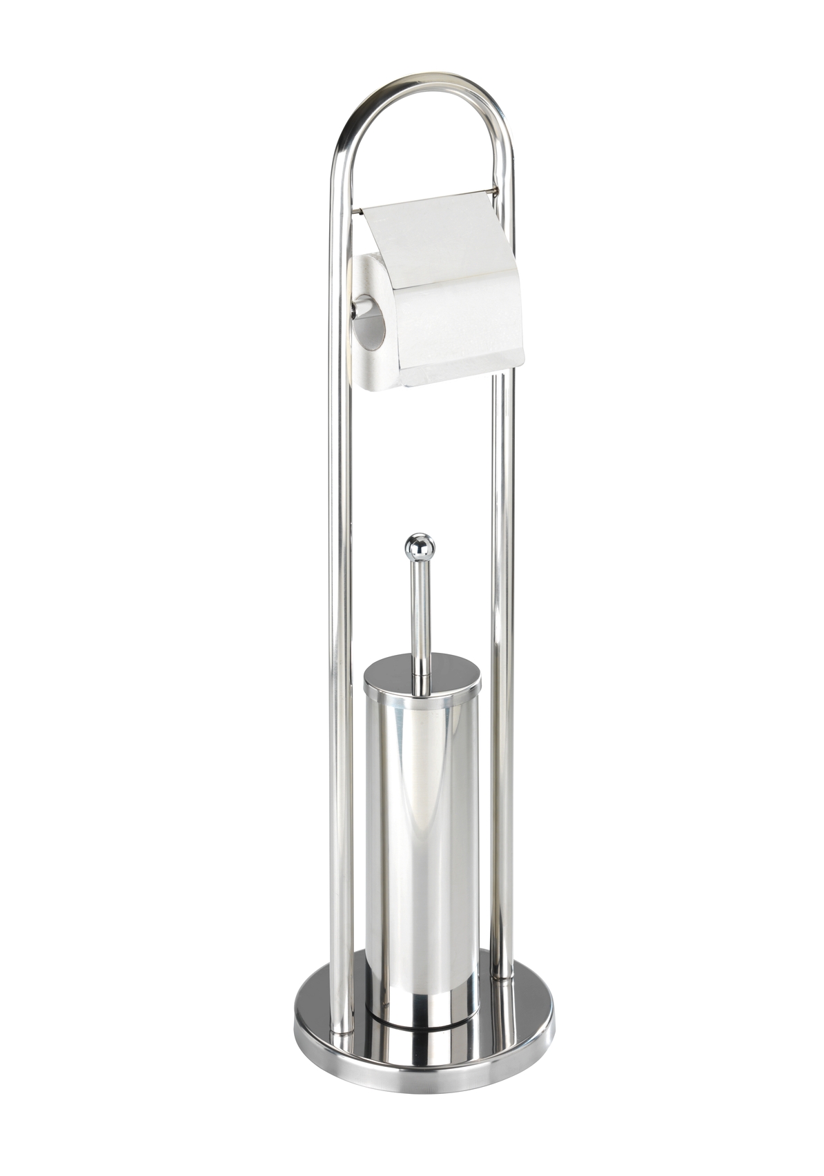 Darmowa Dostawa - Stojak na papier toaletowy ze szczotką WC Wenko Vasto 16993100