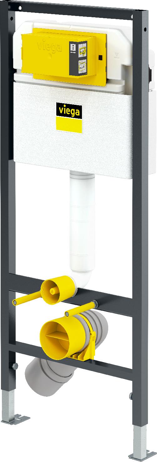 Darmowa Dostawa - Stelaż podtynkowy do miski wc wiszącej Viega Prevista Dry 771973