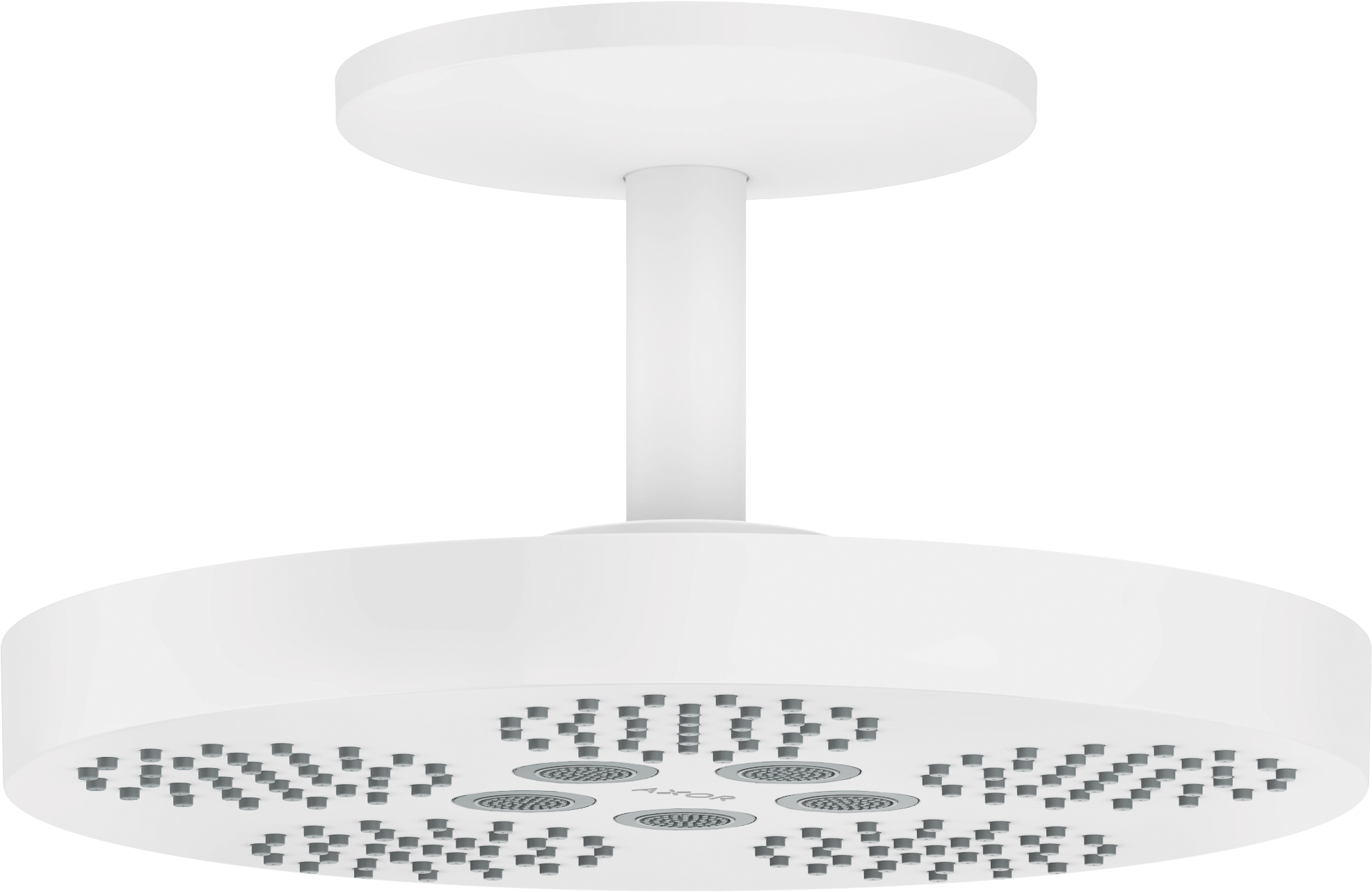 Darmowa Dostawa - Deszczownica z ramieniem 28.2x28.2 cm okrągła biały Axor One 48494700