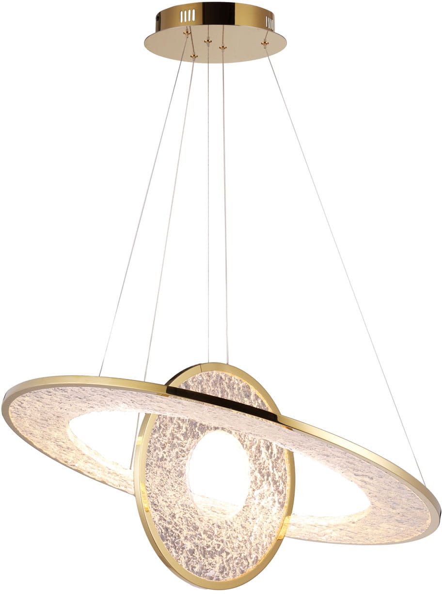 Darmowa Dostawa - Lampa wisząca 1x45 W złota MaxLight Alexia P0638D