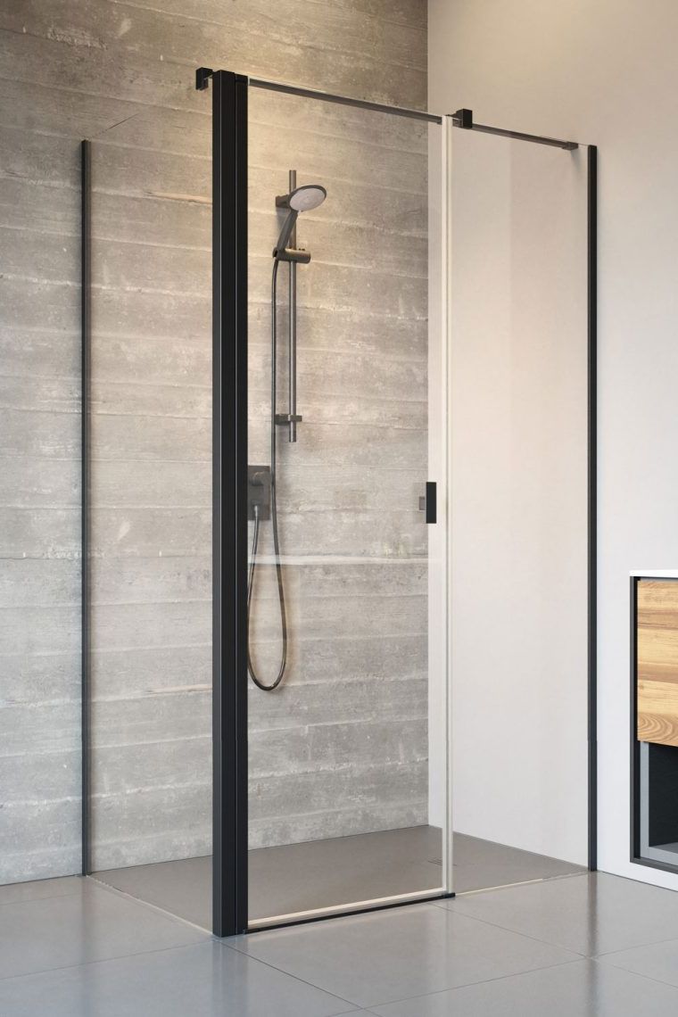 Darmowa Dostawa - Drzwi prysznicowe Radaway Nes 8 Black KDS I 100731405401R