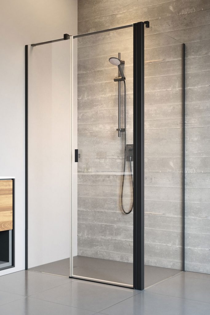 Darmowa Dostawa - Drzwi prysznicowe Radaway Nes Black KDS II 100331005401L