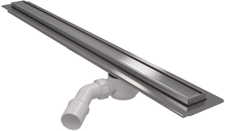 Darmowa Dostawa - Odpływ prysznicowy 90 cm stal McAlpine Omega Slim MPCD900OBNTKPL