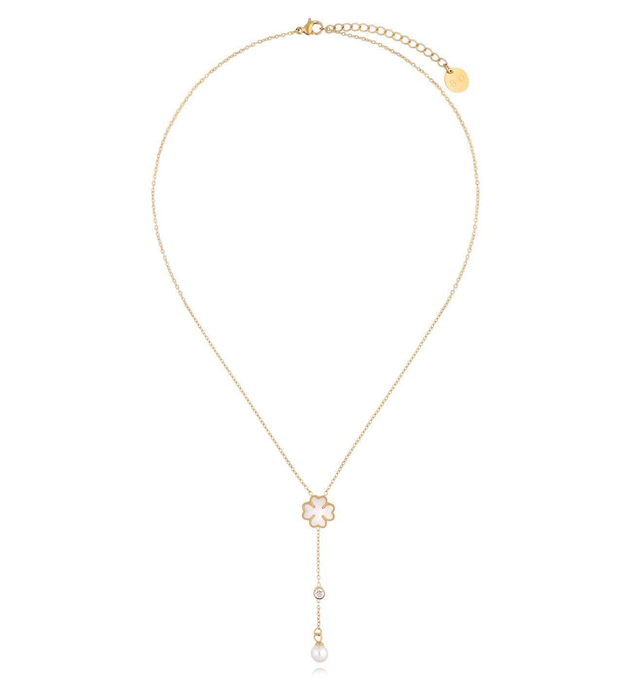 Naszyjnik z koniczynką Trifoglio Prezioso NSY0323