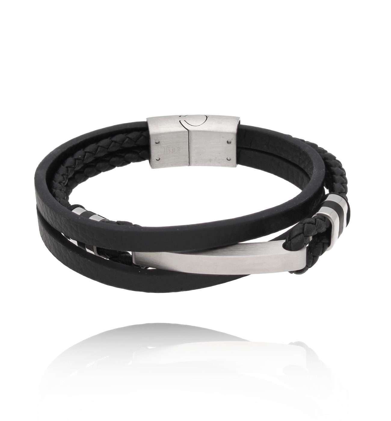Bransoletka męska skórzana Aodhan BMITC0635