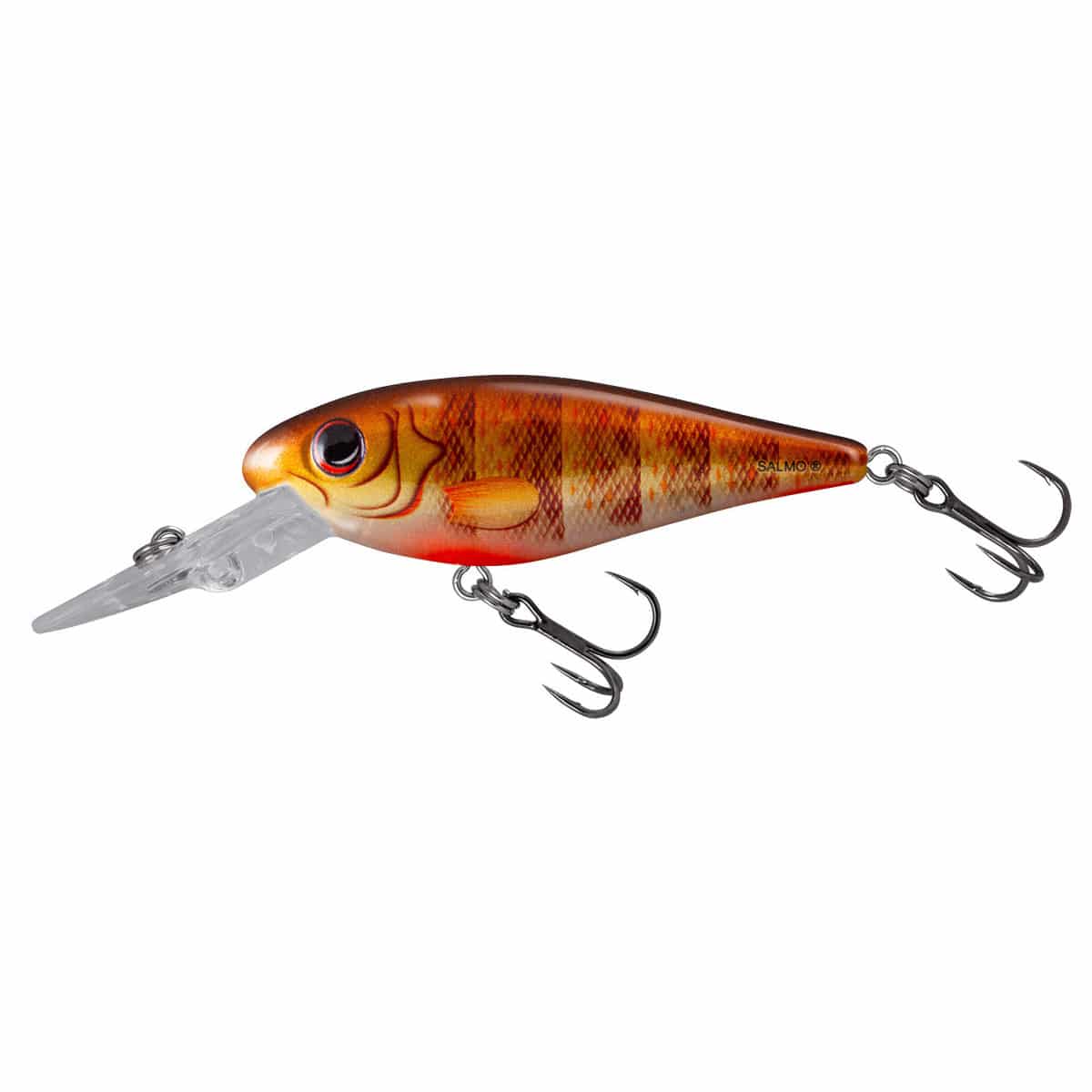 Salmo Wobler Rattlin Executor Pływający Clear Brown Perch 7cm