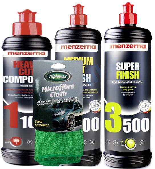 MENZERNA FG500(HCC1100)+PF2500+SF4000(SF3500) 3X1L +MIKROFIBRA - Petrostar