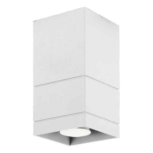 Spot sufitowy Lampex Neron biały 1 x GU10 x 40W IP20 wym: 10 x 10 cm - 1 szt.