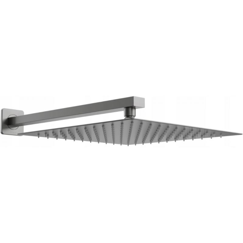 Deszczownica kwadratowa Mexen Slim grafit 25x25 cm 1 szt.