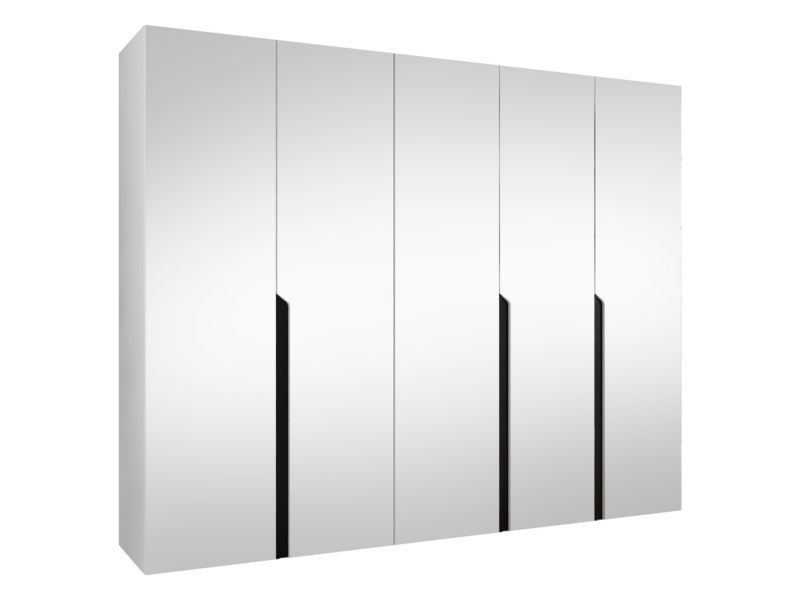 Szafa MIRJAN 24 Mila 3 250 biały / czarny 1 szt.