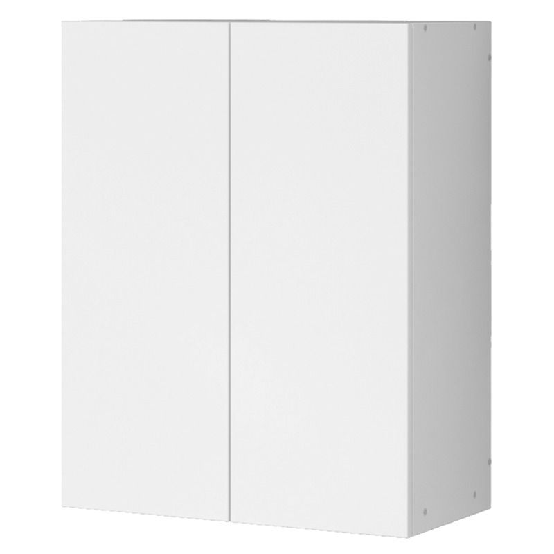 Szafka łazienkowa Rebiko wisząca biała 2-drzwiowa nowoczesna ścienna 80 cm 1 szt.