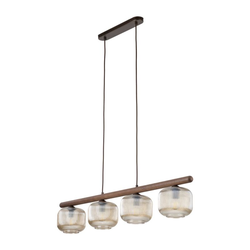Lampa TK-Lighting Salvia Brown Lampa Wiszaca 4Xe14 - 1 szt.