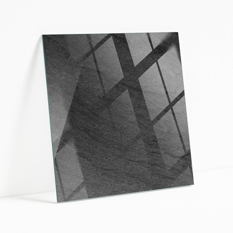 Blat Szklany z Nadrukiem Wallfluent 50x50 cm Naturalna struktura kamienia 1 szt.