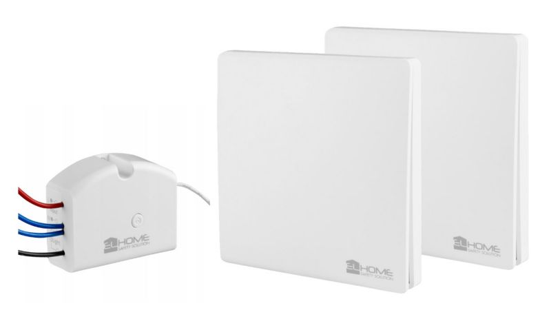 Zestaw schodowy kinetyczny El Home Safety Solution WSS-21H2V2T pojedynczy