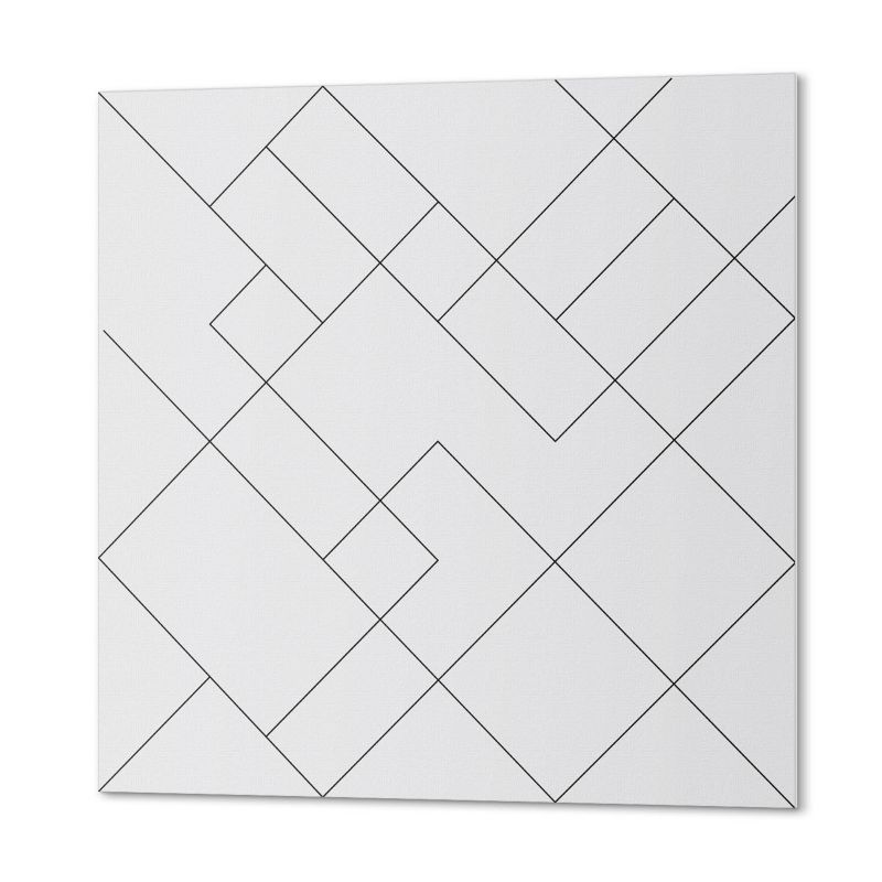 Paczka Kafelków Winylowych PCV ArtPrintCave 30x30 cm Abstrakcyjny wzór linii 9 szt.