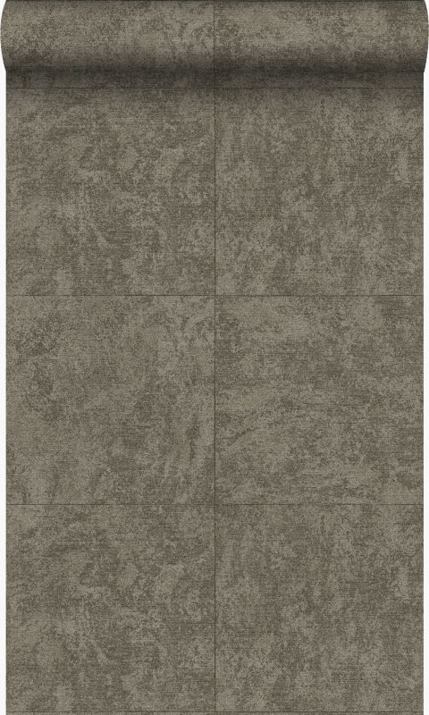 Tapeta Origin Wallcoverings kamień szaro brązowym 53 cm x 10.05 m - 1 rol.