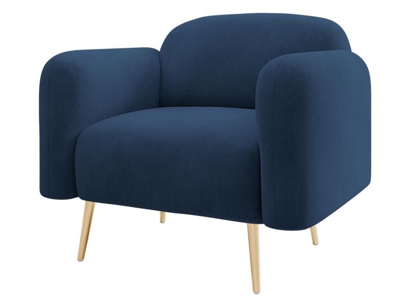 Fotel MIRJAN 24 Nami 1 granatowy 1 szt