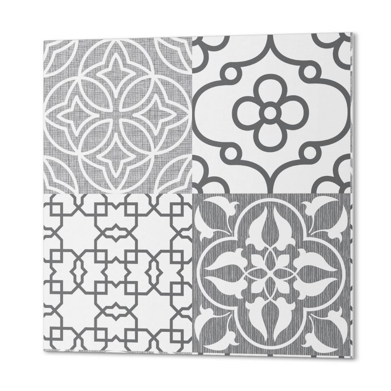 Płytki Winylowe ArtPrintCave 50x50 cm Wzory geometryczne w układzie 4 szt.