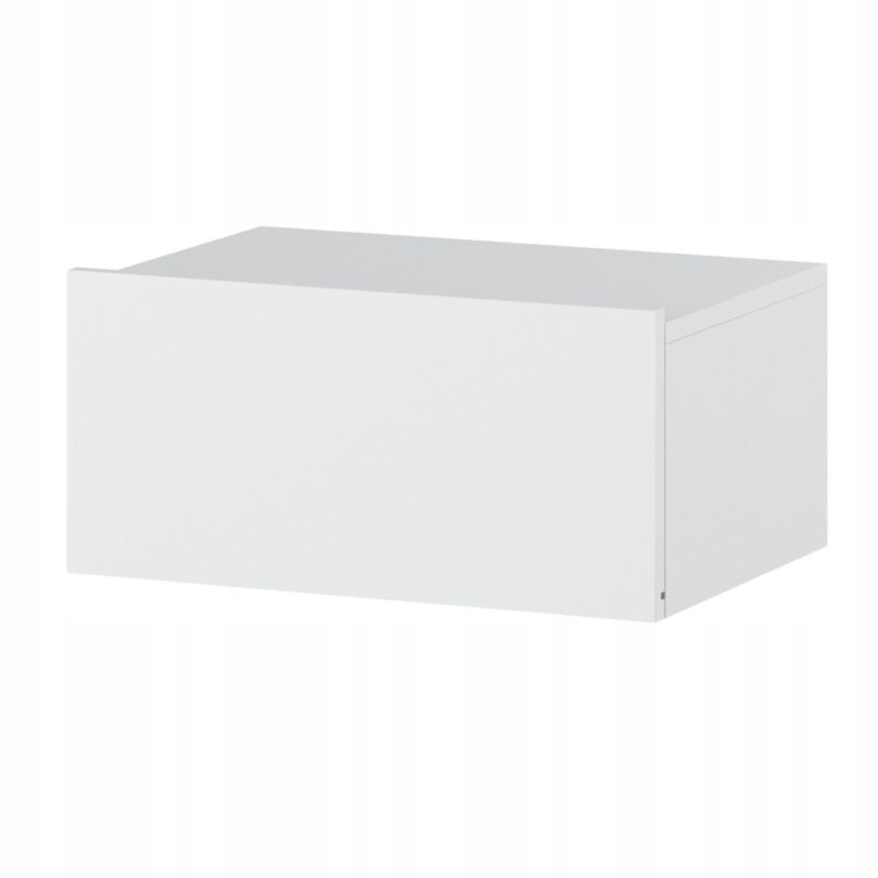 Szafka Nocna Wisząca Stiv-Meble 1 Szuflada 45Cm Stolik Biały Mat 45X32X19 Cm 1Szt.