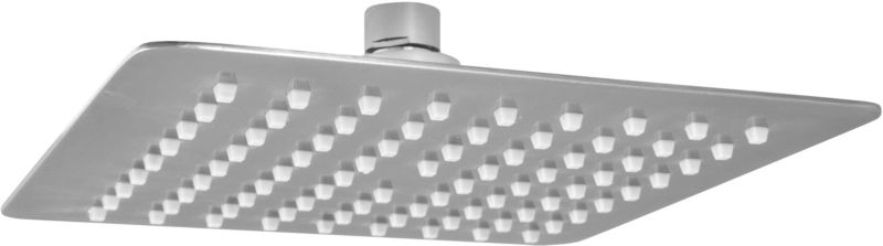 Deszczownica Ferro Slim 20 cm chrom kwadratowa, G1/2, system EasyClean, 1 szt.