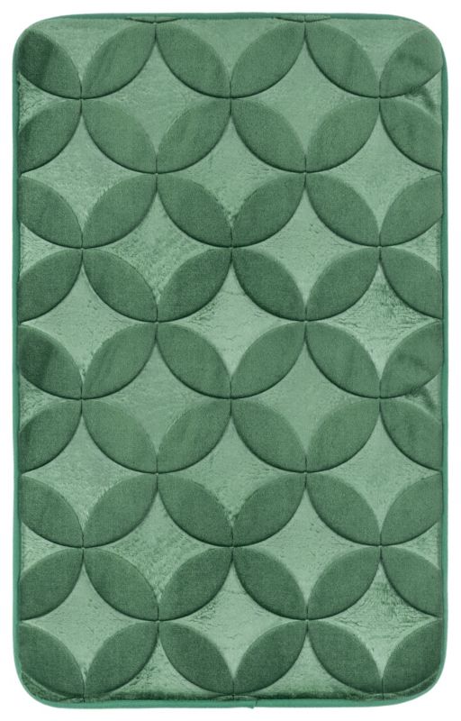 Mata uniwersalna Multidecor Hamilton 50 x 80 cm kółka ciemna zielona 1 szt.