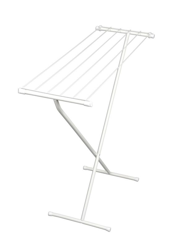 Suszarka na pranie RORETS Compact mała z haczykiem do powieszenia biała 1 szt.