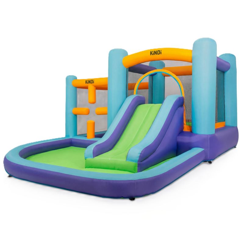 Dmuchany plac zabaw dla dzieci Thunder wodny zamek zjeżdżalnia tor przeszkód 1 szt.