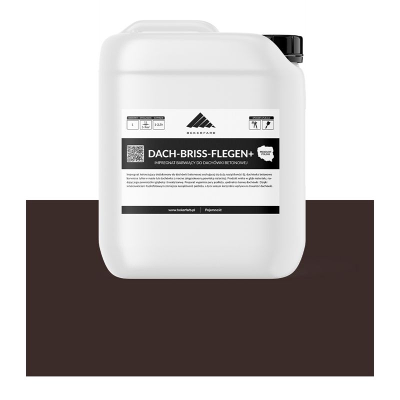 Barwiący Impregnat do Dachówki Betonowej Bekerfarb Hydrofobowy Ceglasty 2,5l 1 szt.
