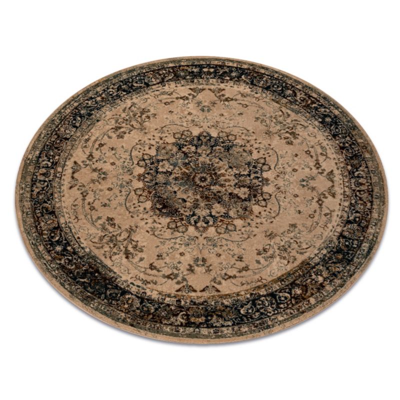 Dywan RugsX koło 200 cm brąz POL397 1 szt.