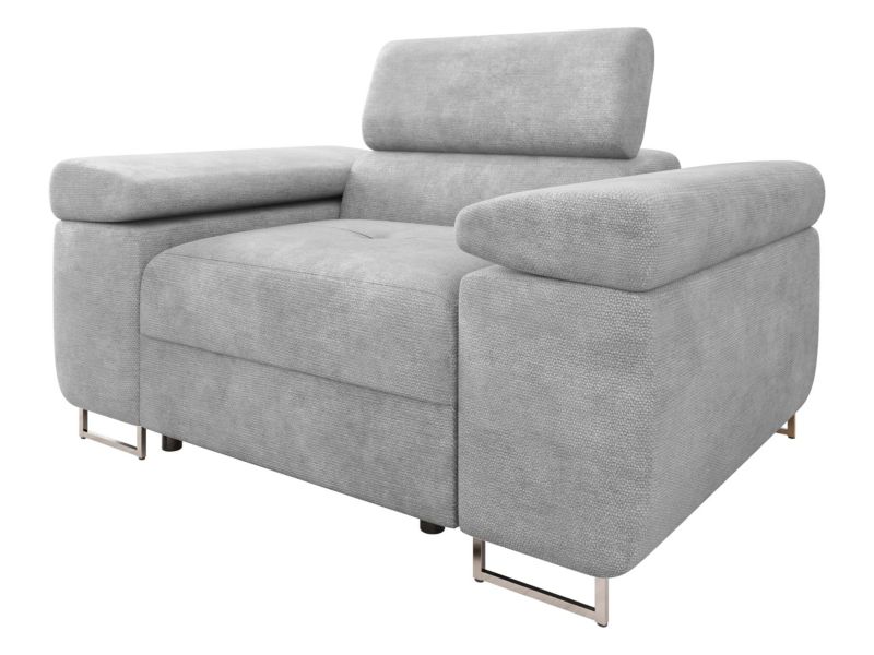 Fotel MIRJAN 24 Torezio 1 jasnoszary 1 szt.