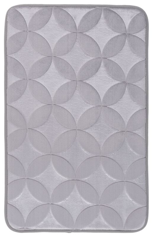 Mata uniwersalna Multidecor Hamilton 50 x 80 cm kółka jasna szara 1 szt.